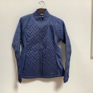 ANNIKA CUTTER & BUCK WEATHERTEC JACKET/ VEST S/P BLUE LIKE NEW